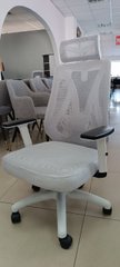 Компьютерное кресло S-401 Intarsio Серый реальная фотография