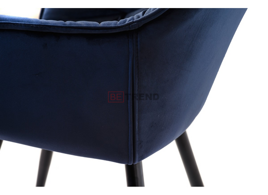 Кресло M-65 Vetro Чернильно-Синий Вельвет реальная фотография