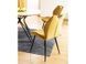 Стул ARCO Velvet Signal Карри