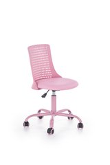 Кресло офисное PURE Halmar Розовый реальная фотография