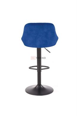 Барний стілець H-101 Halmar Темно-Синій жива фотографія
