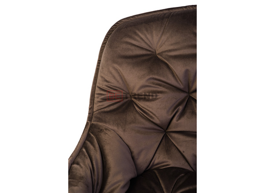 Кресло M-65 Vetro Коричневый Вельвет реальная фотография