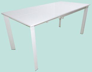 Стол Обеденный DAOSUN RF 1018 3DT 120-80 Белый реальная фотография