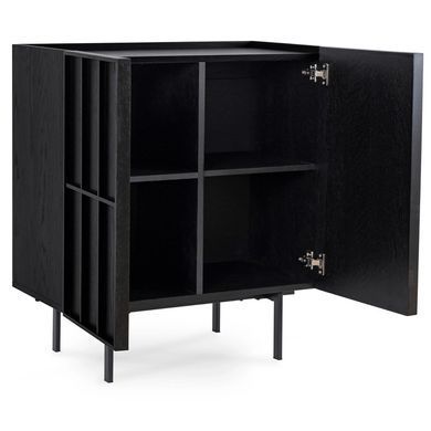 Комод MEBEL ELITE NAMBINO Чорний жива фотографія