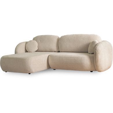 Угловой диван MEBEL ELITE OLE 250 см Беж (левый)