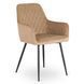 Стілець оксамитовий MEBEL ELITE BRESSO Velvet Беж