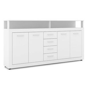 Комод MEBEL ELITE BLAGO 190 білий жива фотографія
