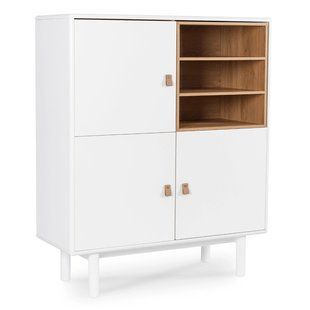 Комод MEBEL ELITE VEDDE Белый реальная фотография