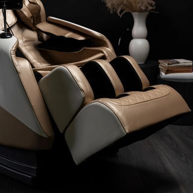 Масажне крісло MEBEL ELITE RX ULTRA PRO MAX екошкіра бежевий