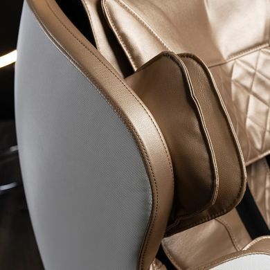Масажне крісло MEBEL ELITE RX ULTRA PRO MAX екошкіра бежевий