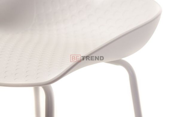 Барний стілець B-06 Vetro Білий жива фотографія