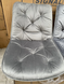 Стул STYLE Velvet Intarsio Серый
