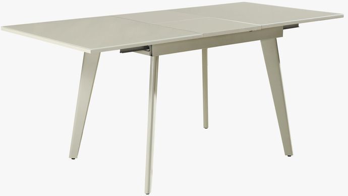 Стіл розкладний DST 156 DAOSUN 130(170)x80 Сіро-Бежевий жива фотографія