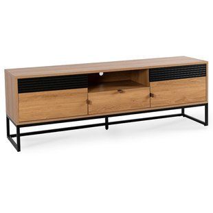 ТВ Тумба MEBEL ELITE GARDA 160 Дуб реальная фотография