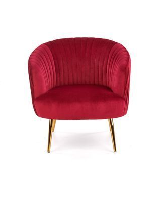 Крісло CROWN Velvet Halmar Бордо