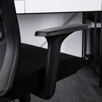Стілець офісний обертовий MEBEL ELITE SPIRAL Чорний жива фотографія