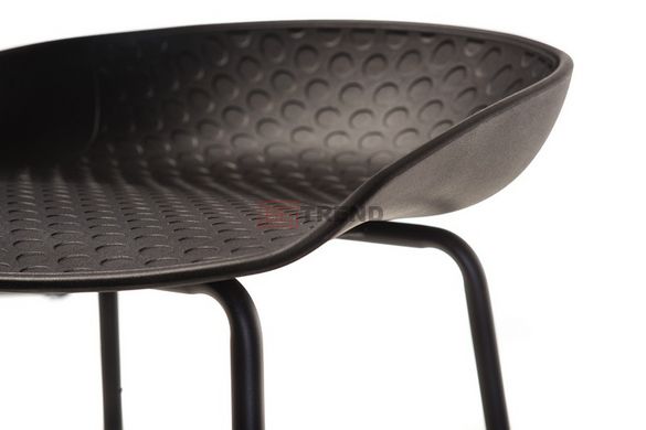 Барный стул B-06 Vetro Черный реальная фотография