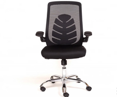 Компьютерное кресло GLORY Intarsio Серый Черный реальная фотография