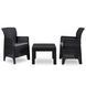 Комплект садовой мебели MEBEL ELITE FRESNO Черный