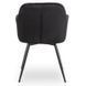 Стул поворотный бархатный MEBEL ELITE IDA Velvet Черный