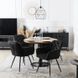 Стул поворотный бархатный MEBEL ELITE IDA Velvet Черный