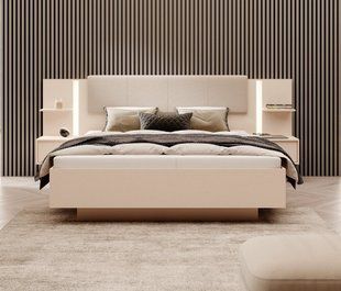 Спальня Perfect Home Гость / Dast C Беж реальная фотография
