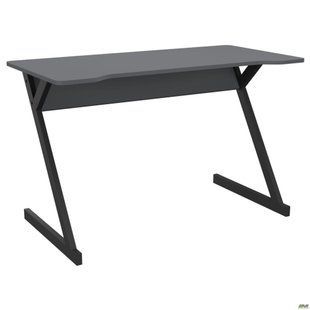 Стол Dexter DX1200 AMF 120x60 черный графит/серый шифер реальная фотография