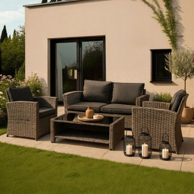 Комплект садовой мебели MEBEL ELITE DOVER Серый