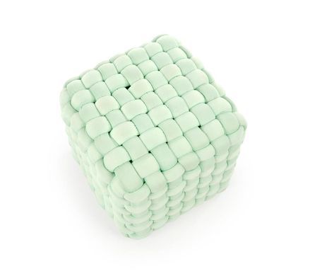 Пуф RUBIK Halmar Зелений жива фотографія