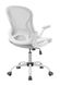 Офісне крісло CANDY Intarsio Серый / Білий