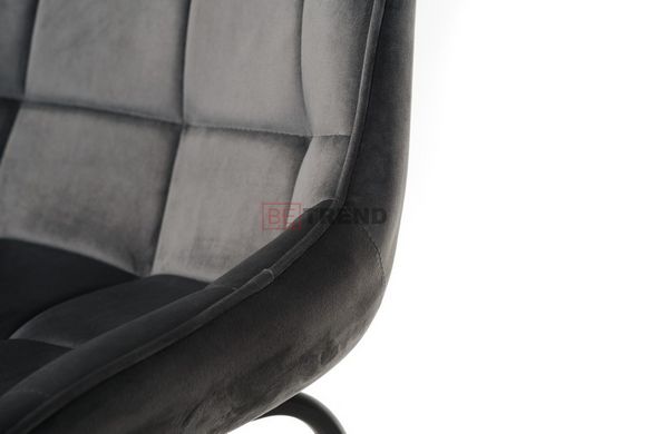Полубарный стул B-140-1 Vetro Серый реальная фотография